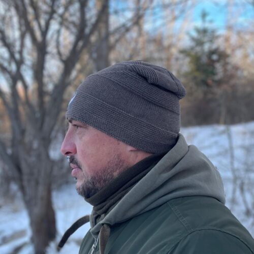 Czapka zimowa Excellent Baits Taupe